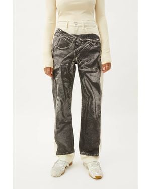 Weekday Rowe Printed Jeans - Multicolour