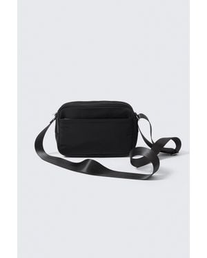 Weekday Compact Crossbody Bag - Black