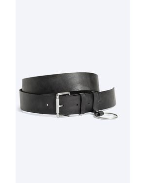 Weekday Ring Belt - Black