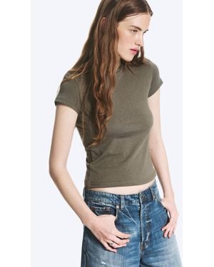 Weekday Slim Short-Sleeved Cotton T-Shirt - Multicolour