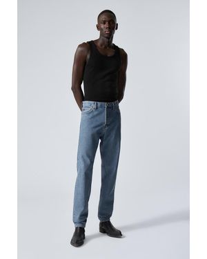 Weekday Entspannte Tapered-Jeans "Barrel" - Blau