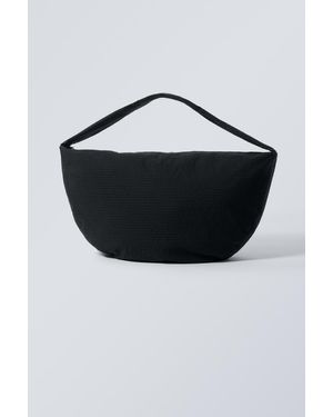 Weekday Seersucker-Tasche Samir - Schwarz