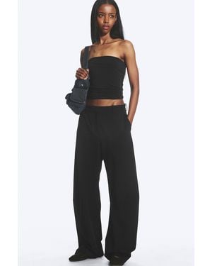 Weekday Barrel Suiting Trouser - Black