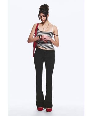 Cheap Monday Booty Bei Low Rise Skinny Bootcut Jeans - Blue