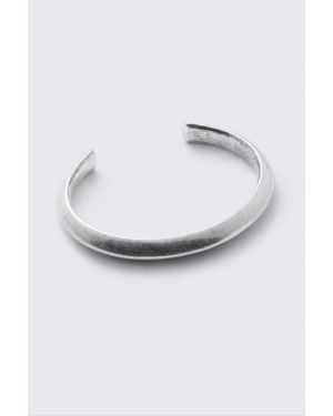 Weekday Open Cuff Bracelet - White