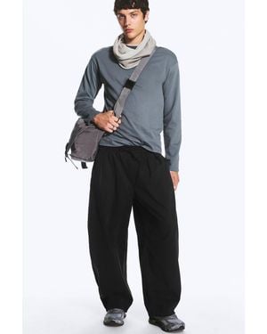 Weekday Barrel Pull-On Trousers - Black
