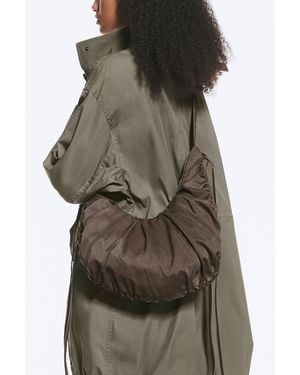 Weekday Crossbody-Bag Mit Raffung - Grün