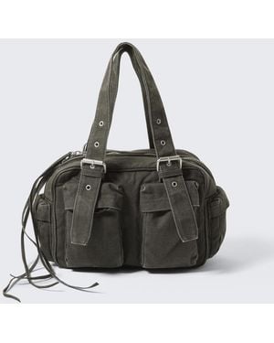 Weekday Kompakte Utility Box Bag - Grau