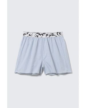 Weekday Boxer Pyjama Shorts - Black