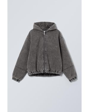 Weekday Remy Hooded Bomber Jacket - Multicolour