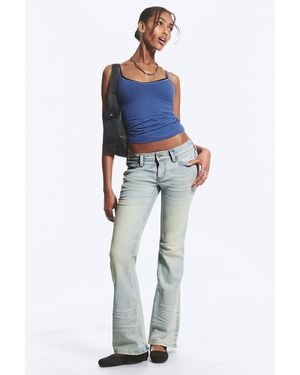 Cheap Monday Booty Bei Low Rise Skinny Bootcut Jeans - Multicolour