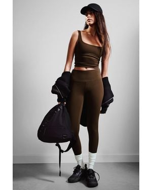 Weekday High Waisted Sports Tights - Black