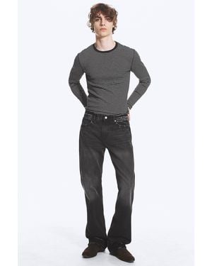 Weekday Sky Low Waist Regular Bootcut Jeans - Blau