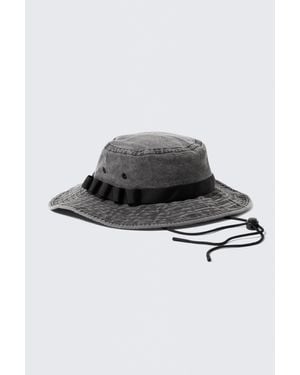 Weekday Bucket Hat Im Utility-Stil - Schwarz