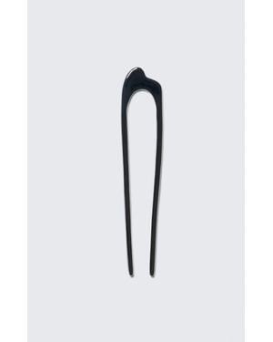 Weekday Sculptural Metal Hair Pin - Blue