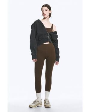 Weekday High Waisted Sports Tights - Black