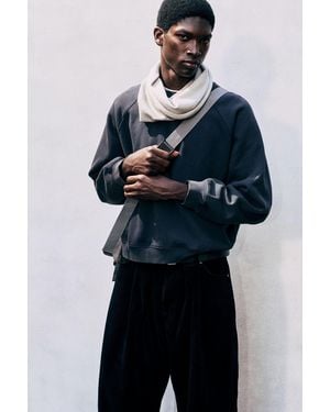 Weekday Relaxed Boxy Sweatshirt - Blue