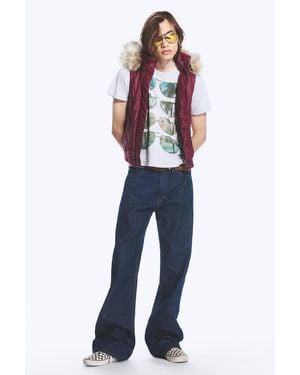 Cheap Monday Boo Bootleg Low Rise Regular Bootcut Jeans - Blue