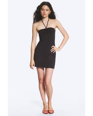 Monki Tube Mini Dress - Black