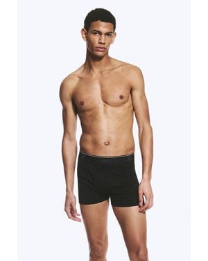 Weekday 3-pack Logo Boxer Briefs - Black