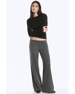 Weekday Low-Rise Pull-On Suiting Trousers - Black