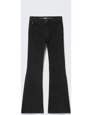 Cheap Monday Cm X Lb Boo Bootleg Washed Jeans - Black