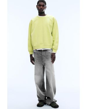 Weekday Relaxed Boxy Sweatshirt - Yellow