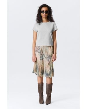 Monki Regular Fit Mini T-Shirt - Multicolour