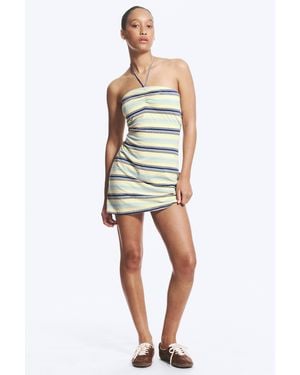 Monki Tube Mini Dress - Green