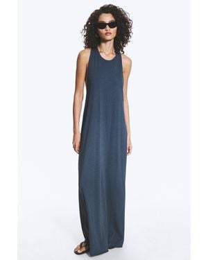 Weekday Racerback Maxi Dress - Blue