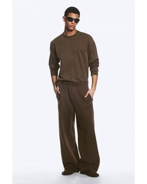 Weekday Loose Joggers - Brown