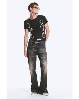 Cheap Monday Boo Bootleg Low Rise Regular Bootcut Jeans - Multicolour