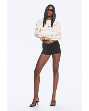 Weekday Low Hotpants - Black