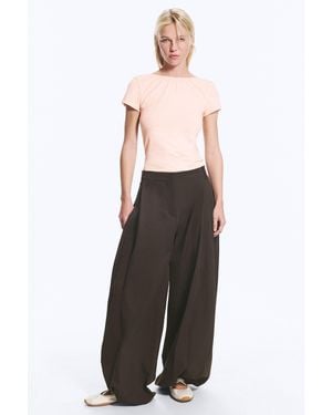 Monki Open Back Mini T-Shirt - Multicolour