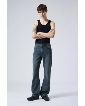 Weekday Mercury Relaxed Bootcut Leg Jeans - Blue