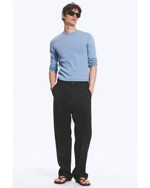 Weekday Alessi Relaxed Suit Trousers - Black