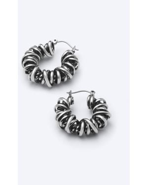 Weekday Wired Earrings - Blue