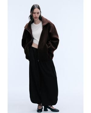 Weekday High-Neck Fleece - Black