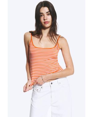Monki Slim Strap Tank Top - Multicolour