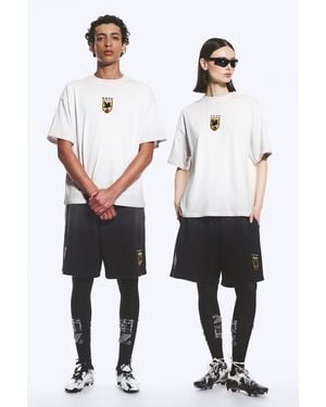 Weekday Toffs Great Boxy Football T-Shirt - Black