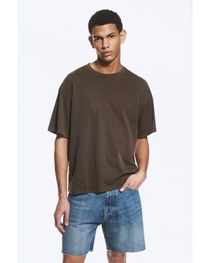 Weekday Loose Fit T-Shirt - Brown