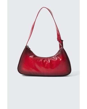 Weekday Kleine Handtasche Aus Kunstleder - Rot