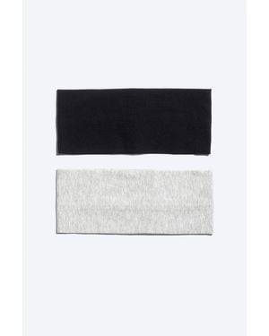 Weekday 2-Pack Wide Headband - Black