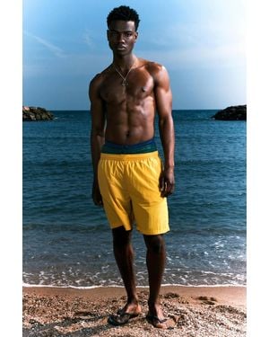 Weekday Ed Swim Shorts - Yellow