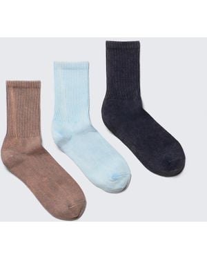 Weekday 3-Pack Sport Socks - Blue
