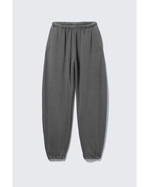 Weekday Loose Heavyweight Joggers - Grey
