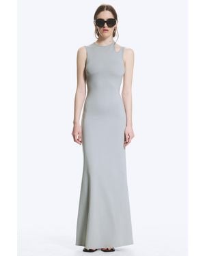 Weekday Cutout Maxi Dress - White