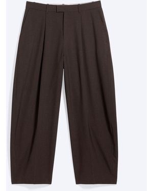 Weekday Felix Barrel Trousers - White