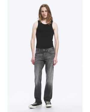 Weekday Low Rise Slim Sttraight Leg Jeans - Black