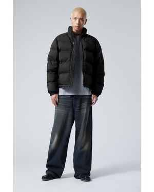 Weekday Cole Puffer Jacket - Black